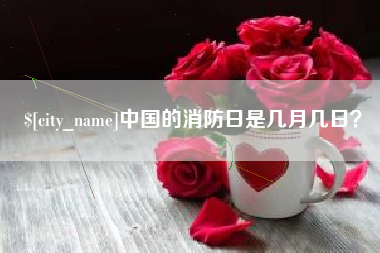 黔南中国的消防日是几月几日？