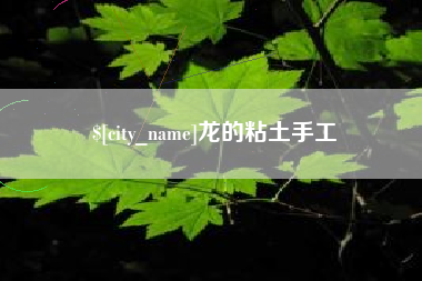 黔南龙的粘土手工