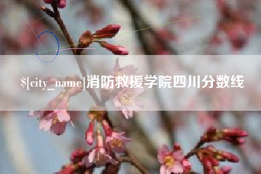 黔南消防救援学院四川分数线