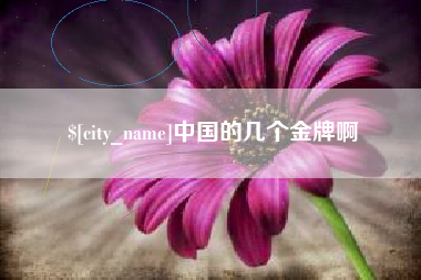 黔南中国的几个金牌啊