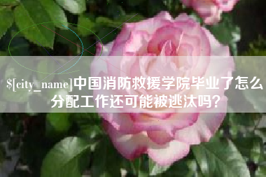 黔南中国消防救援学院毕业了怎么分配工作还可能被逃汰吗？