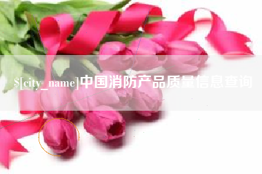 黔南中国消防产品质量信息查询