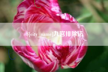 黔南九宫排除法