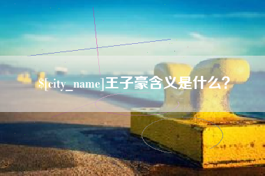 黔南王子豪含义是什么？