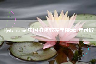 黔南中国消防救援学院2021年录取