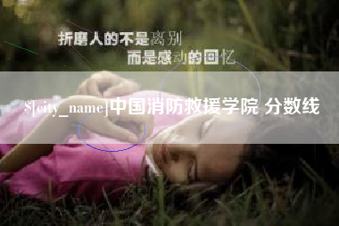 黔南中国消防救援学院 分数线