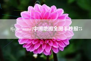 黔南中国地图全图手抄报75