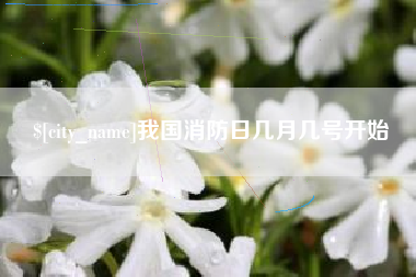 黔南我国消防日几月几号开始