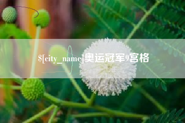 黔南奥运冠军9宫格