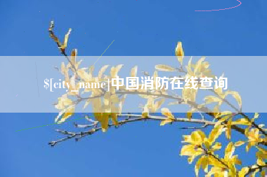 黔南中国消防在线查询