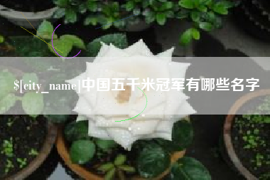 黔南中国五千米冠军有哪些名字